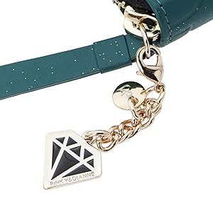 新品★ピンキー&ダイアン★カヌレカード収納付き大容量かぶせ長財布★ダークグリーン 新品☆ピンキー&ダイアン☆カヌレカード収納付き大容量かぶせ長